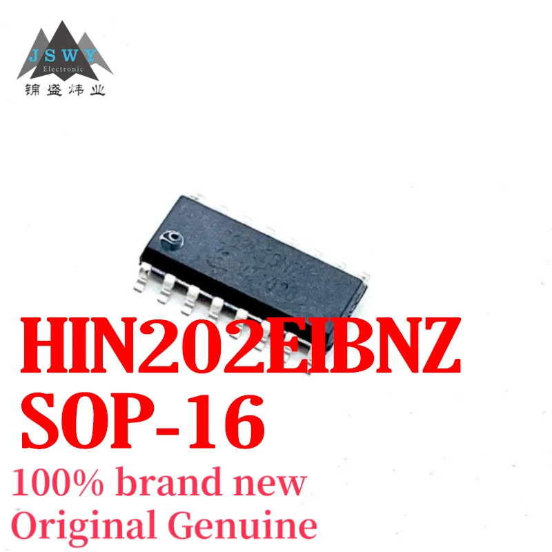 (5/50 pezzi) HIN202EIBNZ HIN202 SOP16 Circuito integrato IC Disponibile Spedizione veloce Spedizione gratuita