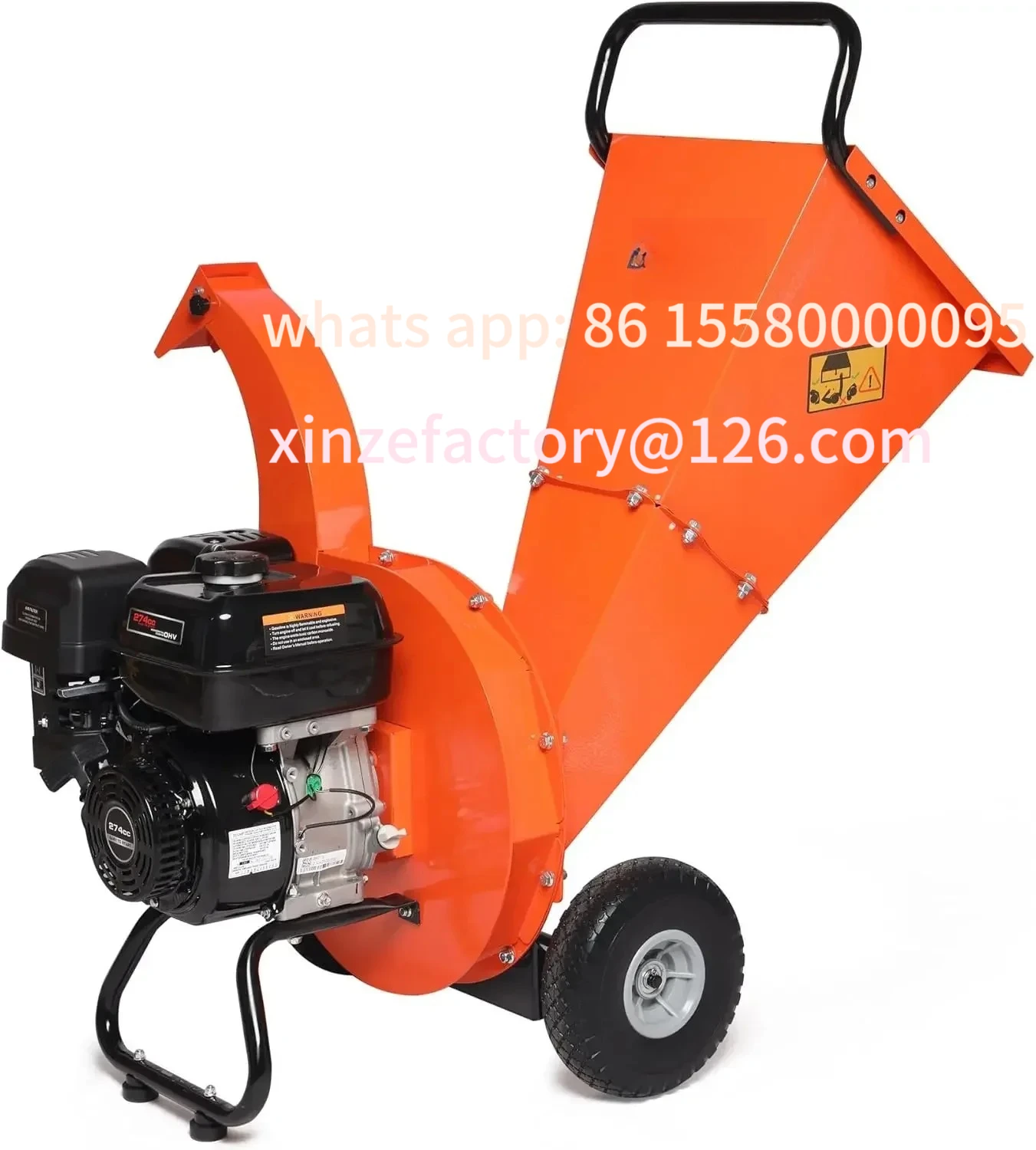 Anpassbarer Holzhacker, robuster Zerkleinerer, Mulcher