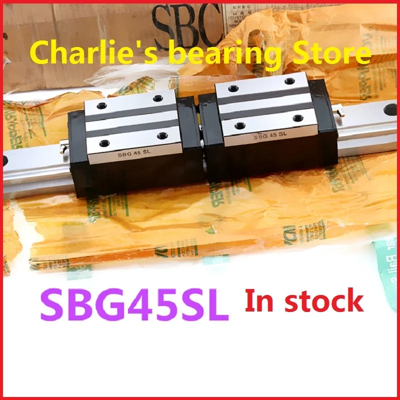 

1pc 100% brand new original genuine Korea SBC linear guide slider SBG45SL-C bearing carriage