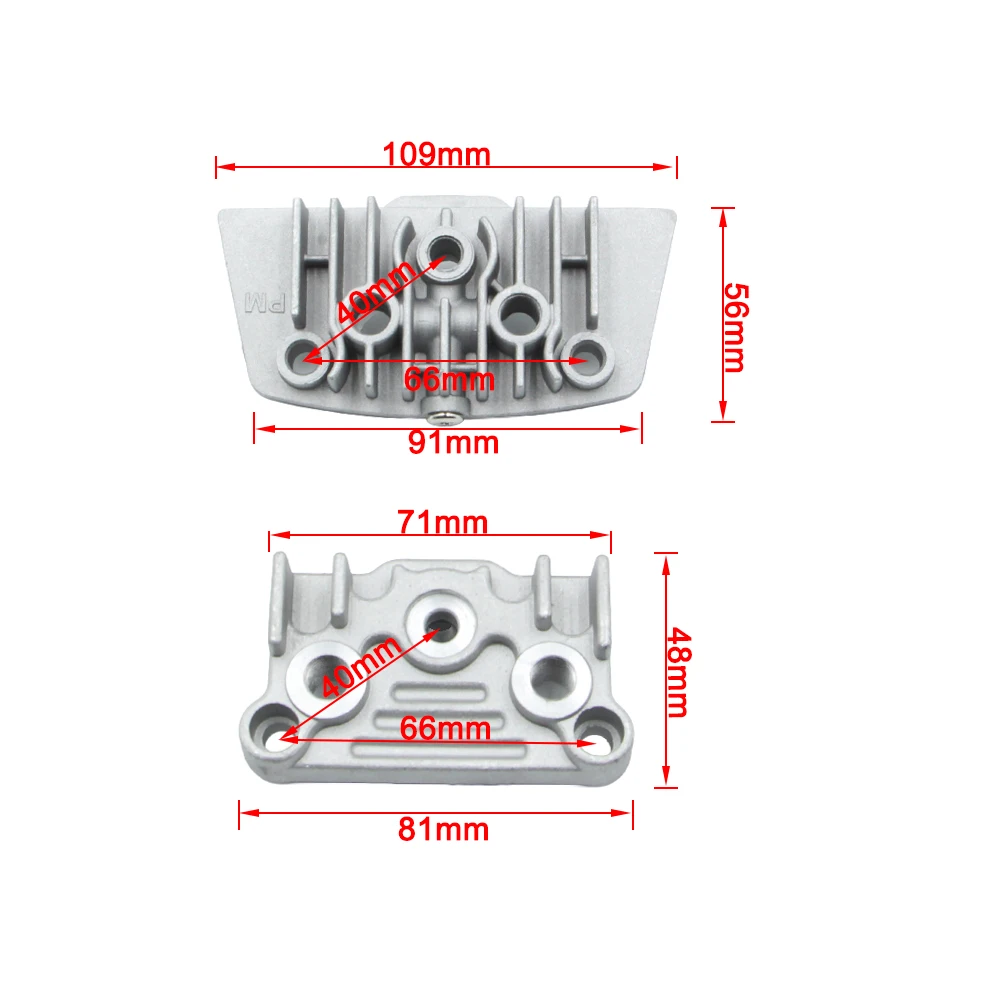 50cc-110cc 125cc 140cc 150cc Engine Cylinder Head Cover Oil Cooler Adapter Plate Gasket Kit For Pit Dirt Bike Monkey Motorcycle