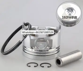 

Free Shipping 192FA Piston Air Cooled engine piston pin piston ring a snap ring suit for Chinese brand