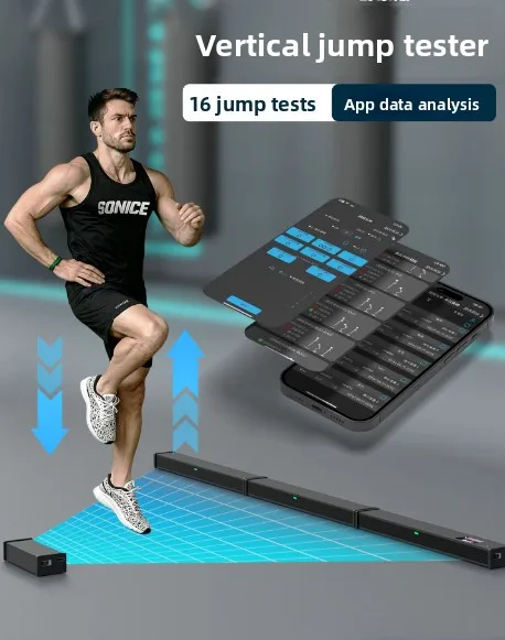 Vertical Jump Tester Real Time Measuring Equipment for Gym Jump Height Jump Time Power Indoor Training Test