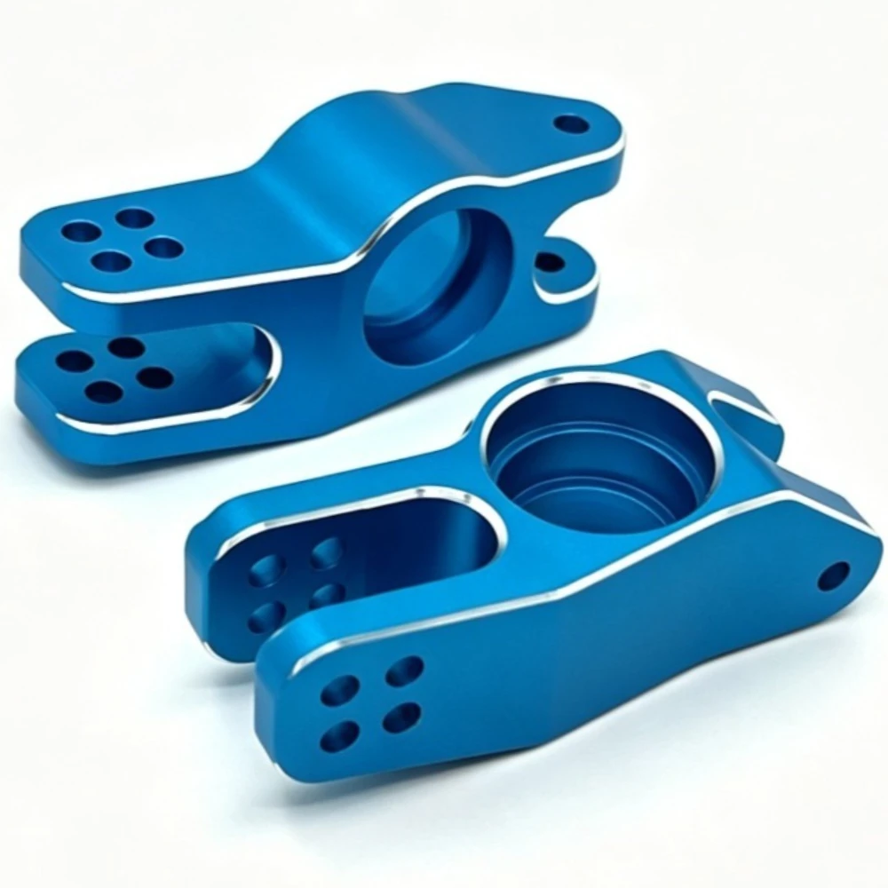 Aluminum Alloy Rear Hub Carriers Upgrade Parts Suitable For FS Racing 1/8 Tank Shark Cheetah Leopard RC Car