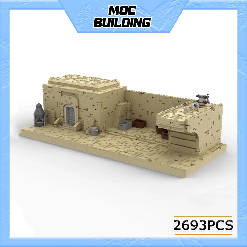 

MOC Building Block Collector Star Movie Scene Of Film Eisley House Model Technology Bricks DIY Assembled Toys Holiday Gifts