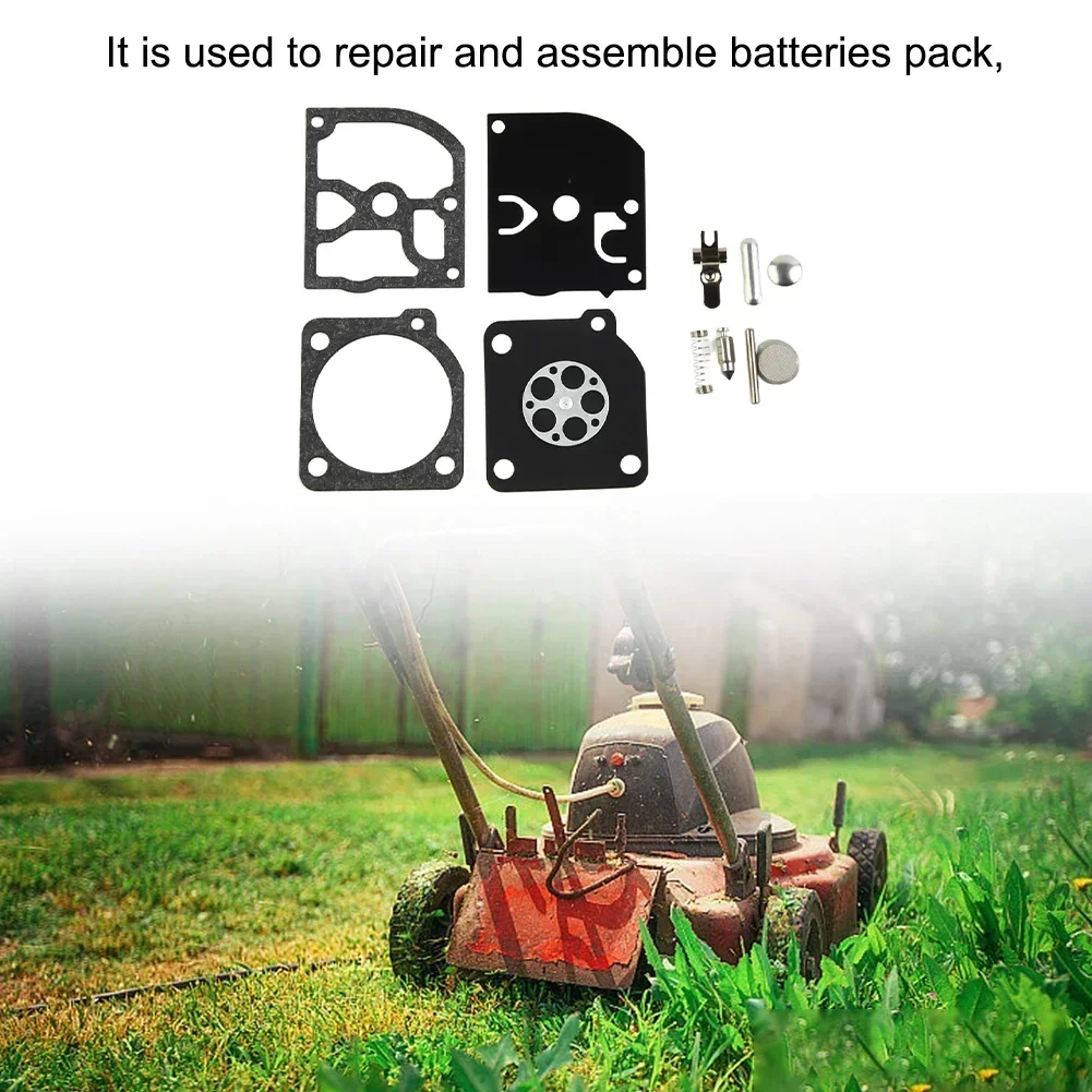 1x Carburetor Carb Repair Rebuild Kit For 136 137 141 142 Chainsaw Parts Yard Garden Replacement Repair Rebuild Kit