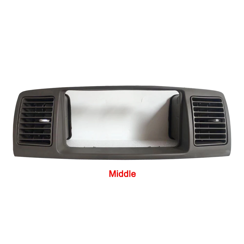 Car Frame Fascia For Toyota Corolla EX E120 Altis Air Grille Android Radio Fitting Panel Car Air Conditioning Air Vent Outlet