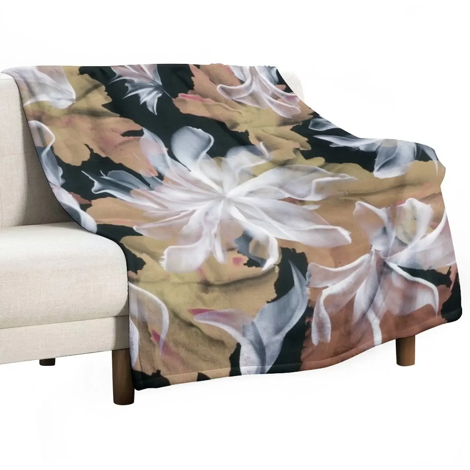 

Snow Fall Throw Blanket Decorative Beds Plaid on the sofa Blankets