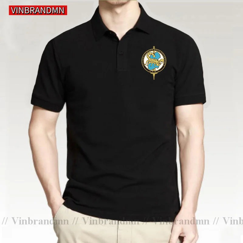 French Desert Commando Course Badge Polo Shirt Men France Special Forces Shirts Stylish Fashion Cool Summer Army Polo Shirts