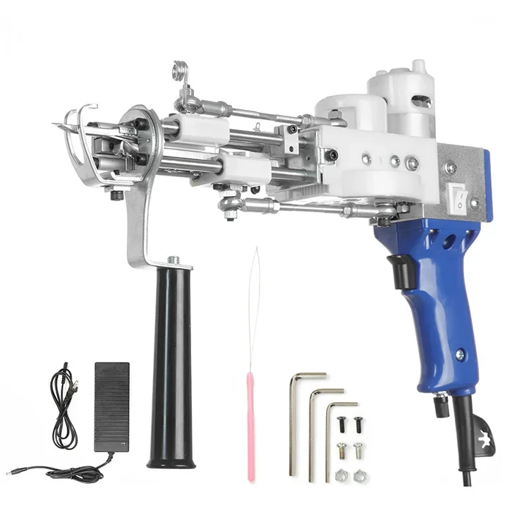 in Stock AK-1 Electric DIY Art Rug Tufting Machine Hand Tufting for Cut Pile or Loop Pile Carpet Needlework Product