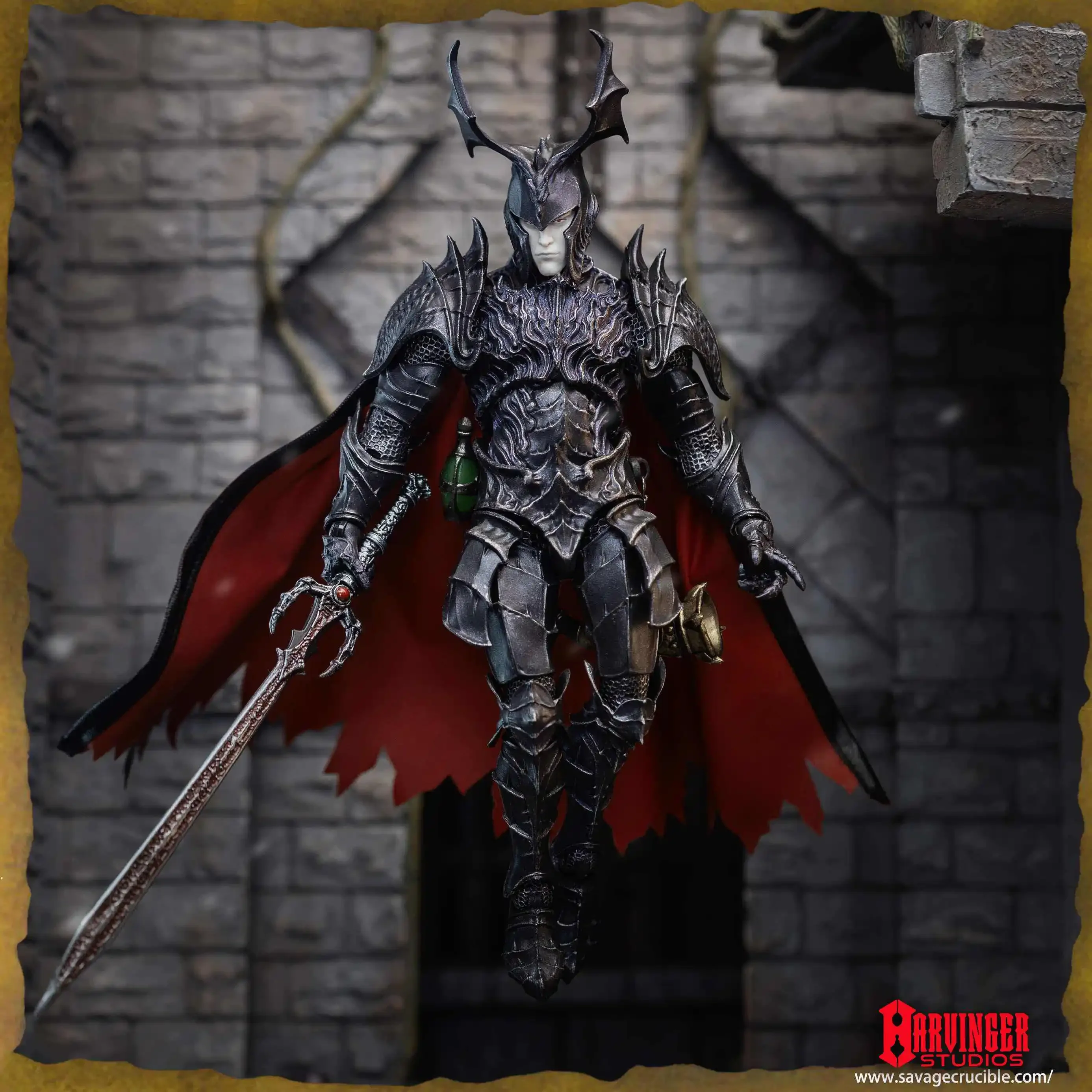 Harbinger Hs Studio Savage Furnace 1/12 Lich King Prototype Eric Mobile Doll Action Figure Colletion Customize Birthday Gift