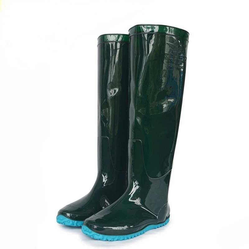 Foldable Rainboots Soft Bottom Travel Men Fishing Shoes Non-Slip Rain Boots