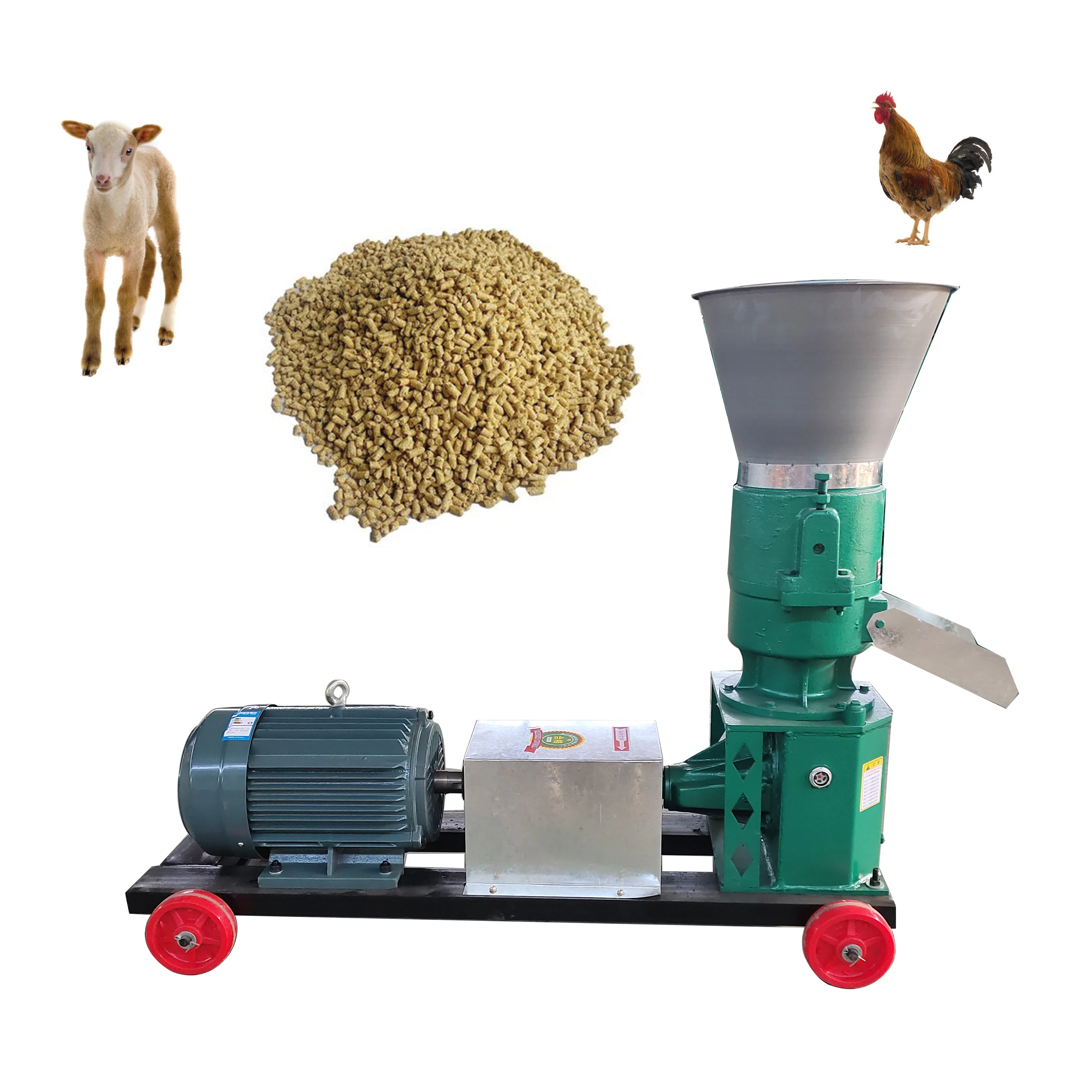 Factory directly supply feed pellet making machine animal pellets machines for animal feed