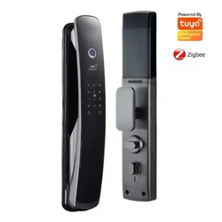 Tuya Door Lock Wifi Fingerprint Fully Automatic Intelligent Camera Zigbee Smartlock Smart Locks