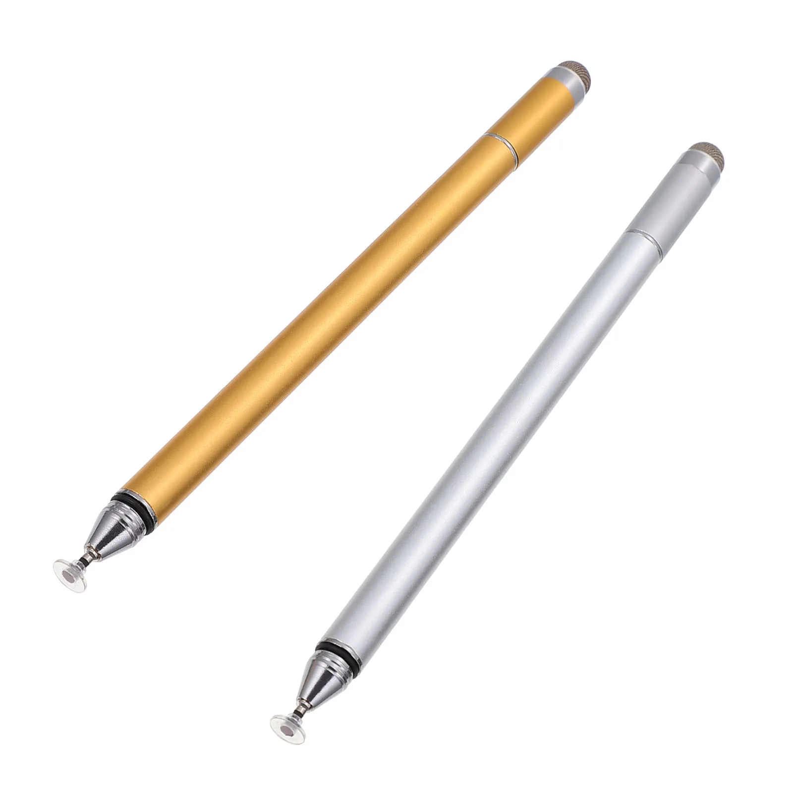 

4 in Screen Stylus Pens Digital Silver Multipurpose for Cellphone Child Aluminum Tip Replacement
