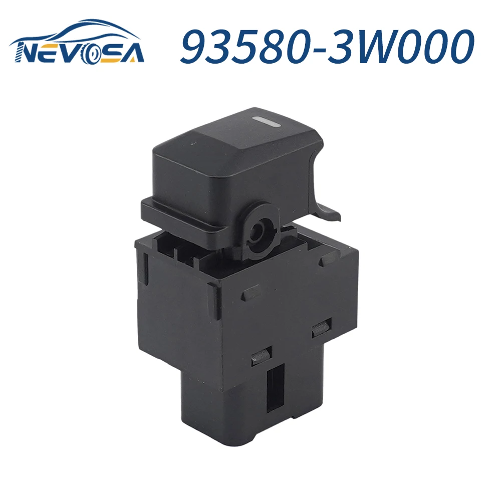 NEVOSA Power Window Control Switch Lifter Regulator Button Passenger Side 7Pins 93580-3W00 For Kia Sportage 2011-2015