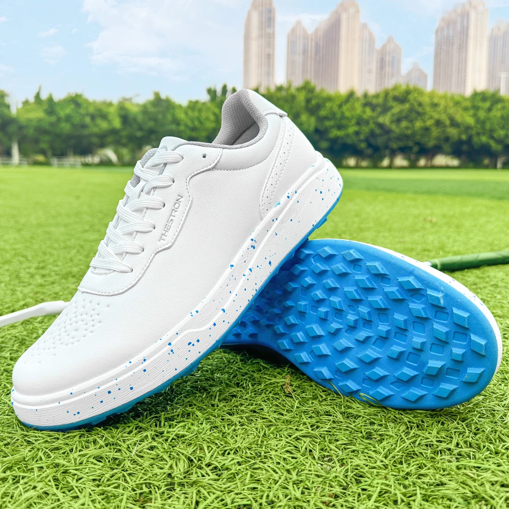 

Professional Men'S Golf Shoes for Outdoor Sports Lightweight And Casual Slip-Resistant Golf Shoes Available in Large Sizes 39-48