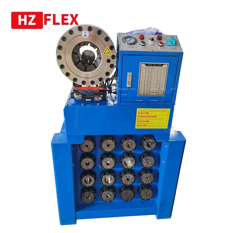 p69 Hose Fittings Crimper Crimping Machine for Sale with 10 sets of dies and dies base and dies rack