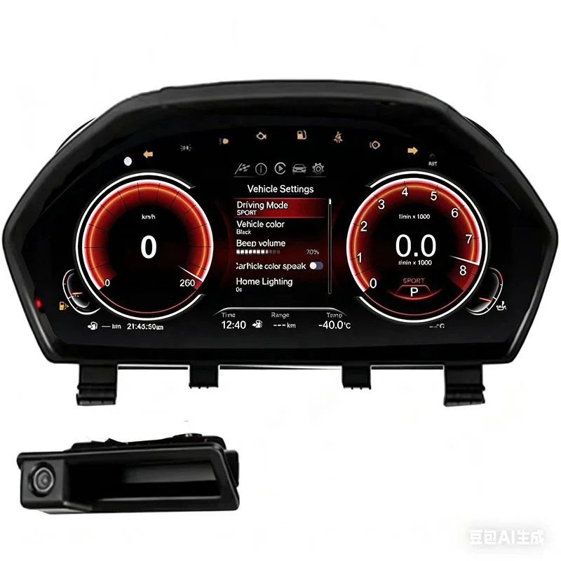 New 6WB Skin UI Wireless CarPlay Android Auto 12.3