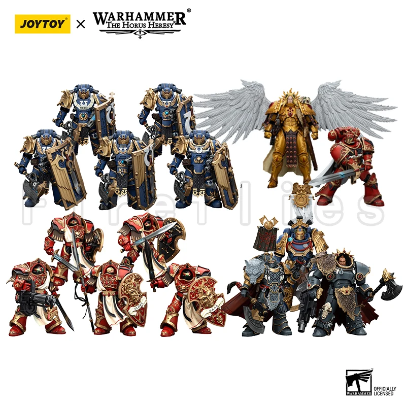 [Pre-Order]1/18 JOYTOY Action Figure The Horus Heresy 40K Thousand Sons Primarch Magnus the Red Titus Anime Free S