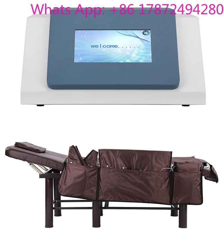 3-in-1 Pressotherapy Lymphatic Drainage Machine - Presoterapia Device with Body Massage Sauna Blanket