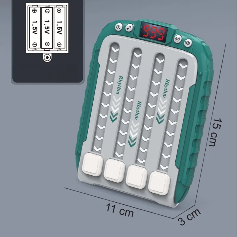 1 قطعة ألعاب الموسيقى للأطفال وحدات تحكم الألعاب الذكية إيقاع لغز وحدات التحكم بالألعاب وفك هدايا عيد الميلاد ألعاب إبداعية