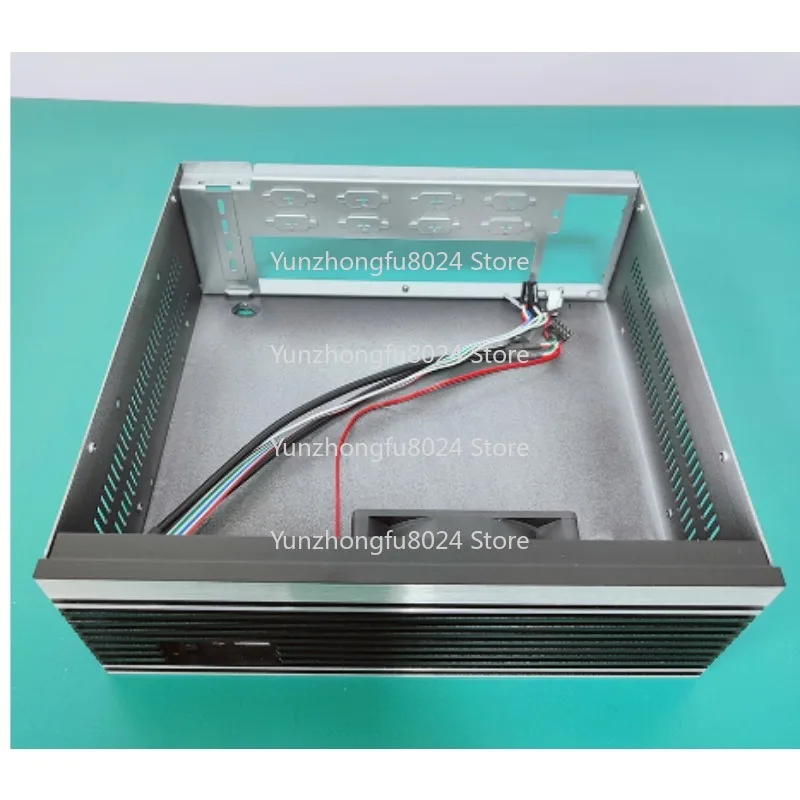 S21B Small Chassis with 8 COM Ports Supporting ITX Motherboard Portable Mini Industrial   Control Server