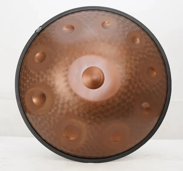 

2025 Professional Handpan Drum Kurd D 440 Hz 432 Hz Ash Steel/Stainless Steel Hand-forged 9/10/12/14 Tones Multiple Specificatio