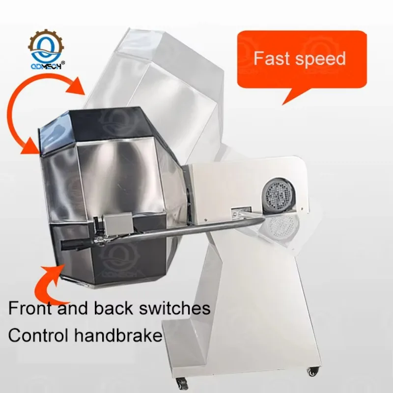Industrial Multifunctional Seasoning Machine Cashew Nut Crisps Stainless Steel Fragrance Coating System