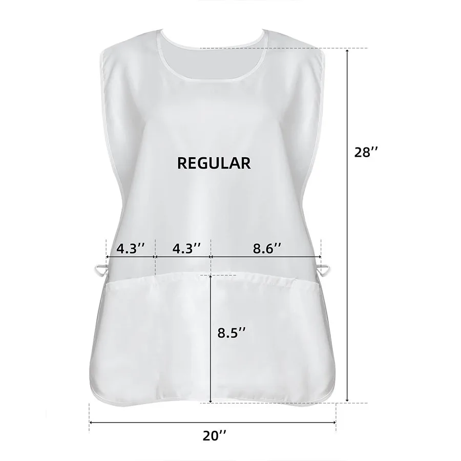 Versatile Neutral Apron With Adjustable Ties For Barbershops Restaurants Custom Logo Available
