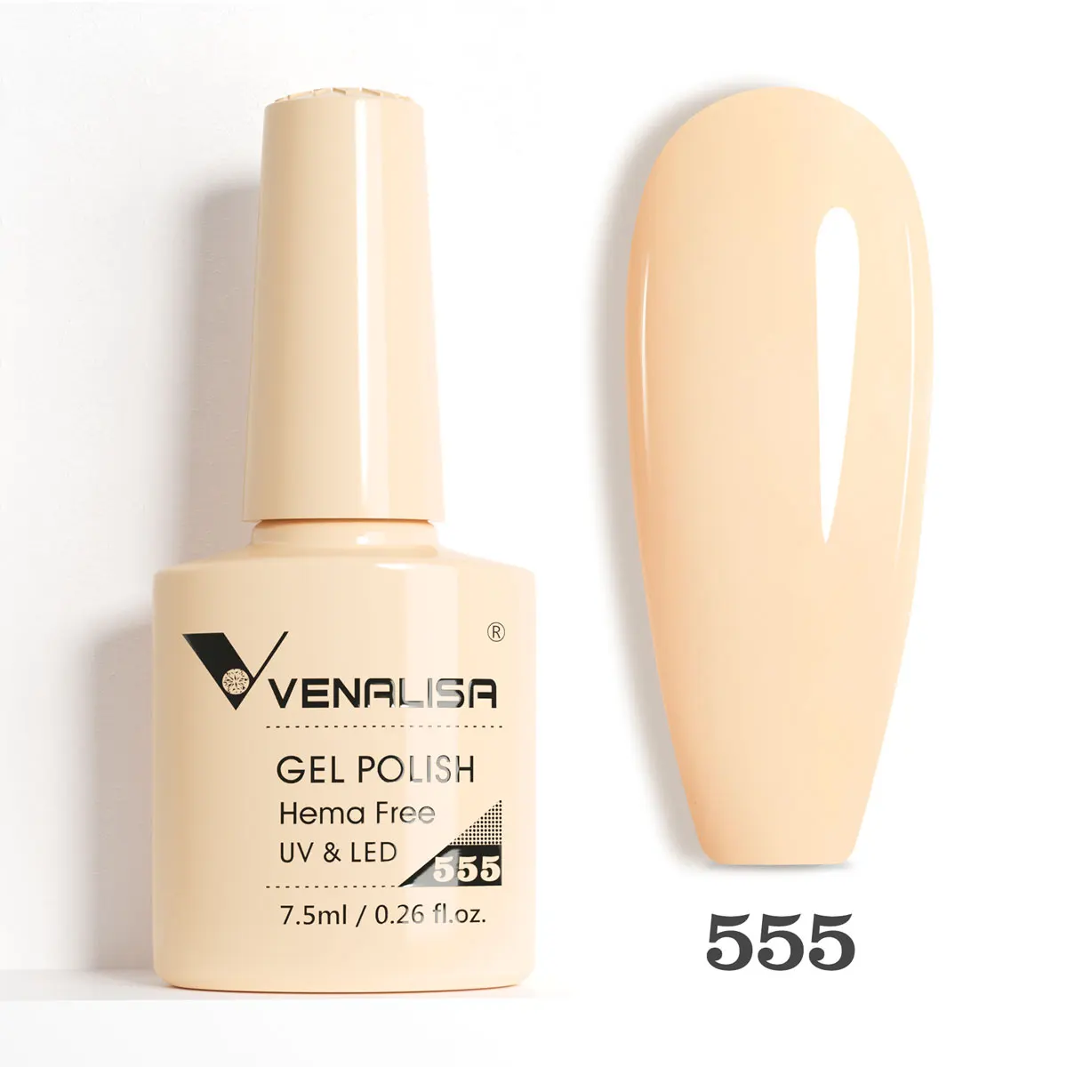 VENALISA VIP5 Nagelgel Polish 7.5ml HEMA/TPO Gratis Semi Permanente Nagellak Super Textuur Ultra Glanzende Langdurige Top Gel