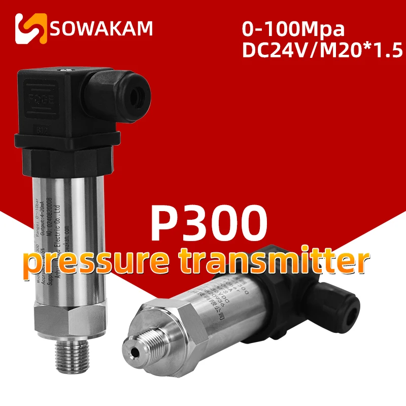 

Pressure Transmitter 20m Cable 4-20mA NPT1/4 Thread size