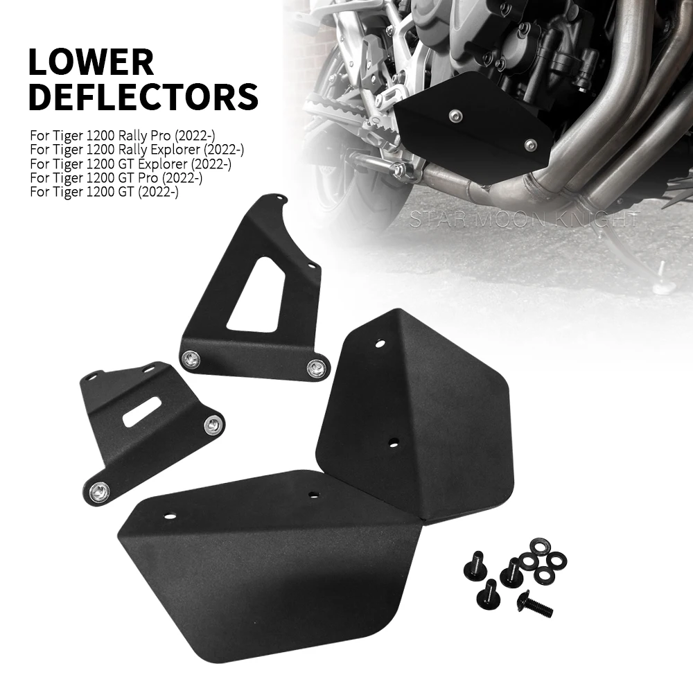 

Motorcycle Accessories Lower Deflectors Fairing For Tiger 1200 Tiger1200 GT Pro Explorer Rally 2022- Splash Foot protector Guard