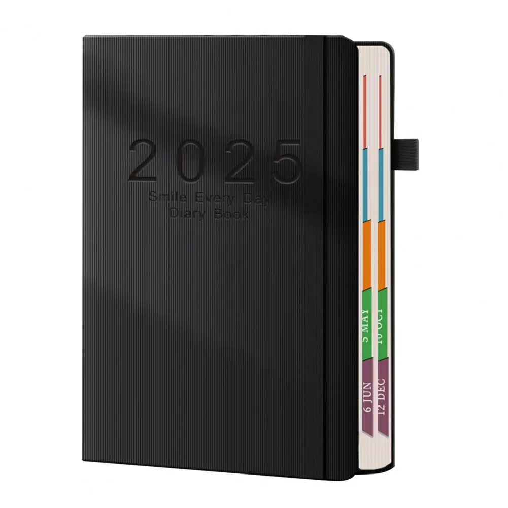 Organizer 2025 Planner Notebook Yearly Journal with 365 Pages for Appointments Jan-dec 2025 Planner One Page