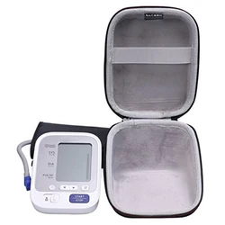 Caseling Hard Case for Upper Arm Blood Pressure Monitor Portable Travel Carrying Protective Bag Storage Case