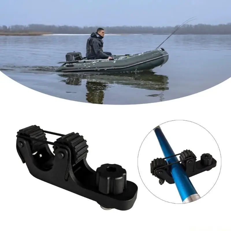 31BE 360 Degree Rotating Kayaks Fishing Accessories Paddles Track Mount Holder