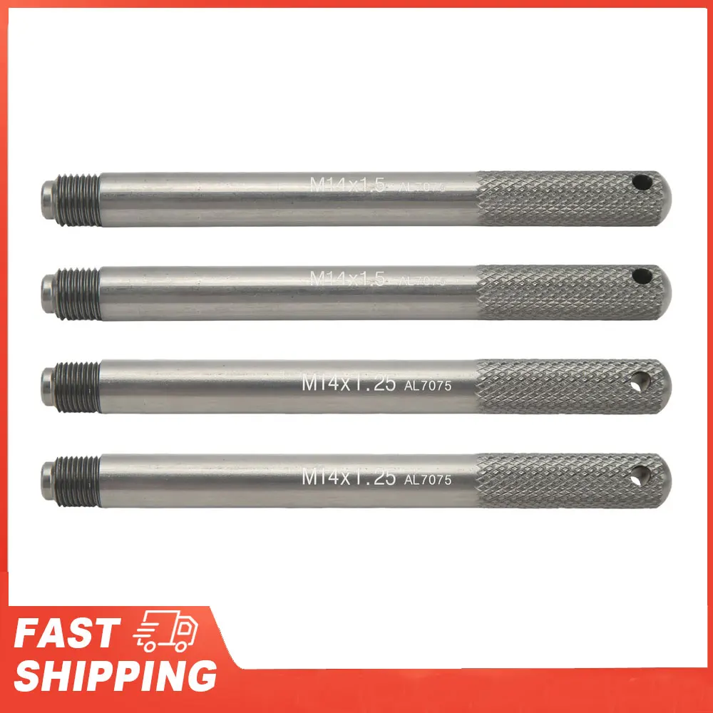 2pcs Wheel Alignment Pin Wheel Hanger Pin Set Rim Stud Pin Guide Tool for Car Tire Repair Accesorios Automovil M14*1.25 M14*1.5