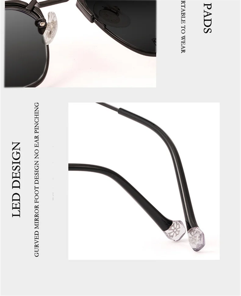 LOERHUNAR Ultraleichte Myopie-Sonnenbrille aus reinem Titan für Herren, Retro-Stil, Business, Fahren, Angeln, Outdoor, Reisen, Sonnenschutzbrille – Detail 9