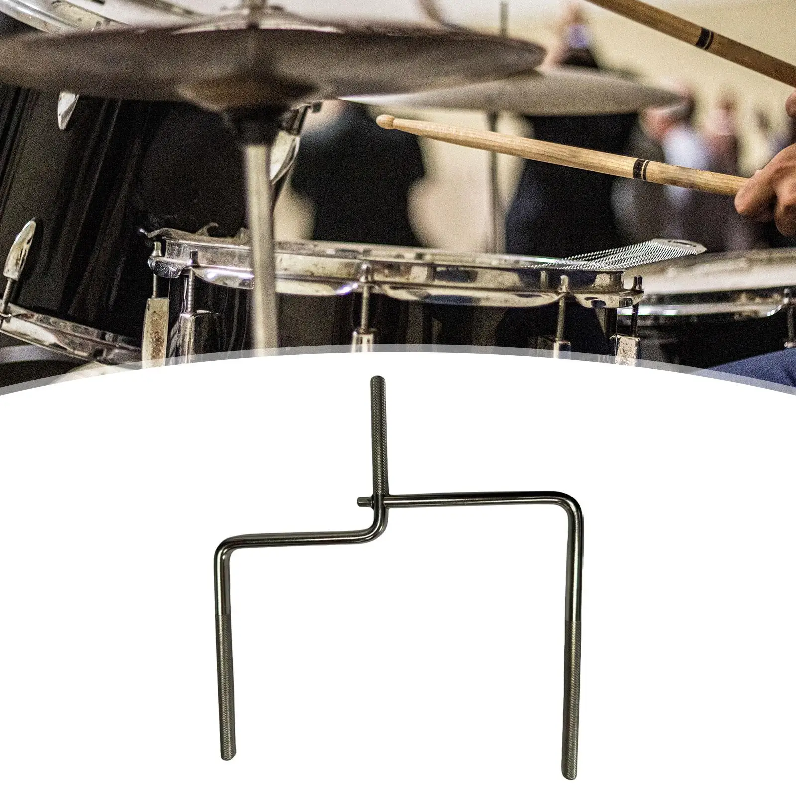 

Cowbell Крепление стержень Cowbell зажим с расширением части для барабанщика подарки Cowbell