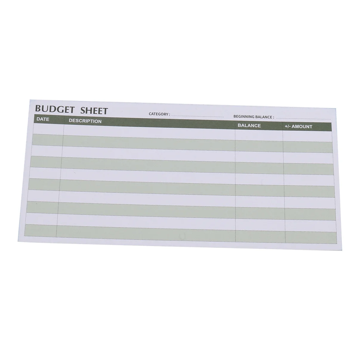 Cash Budget Envelopes for Cash System, Waterproof Money Envelopes for Cash Budgeting Plus Expense Tracking Budget Sheets