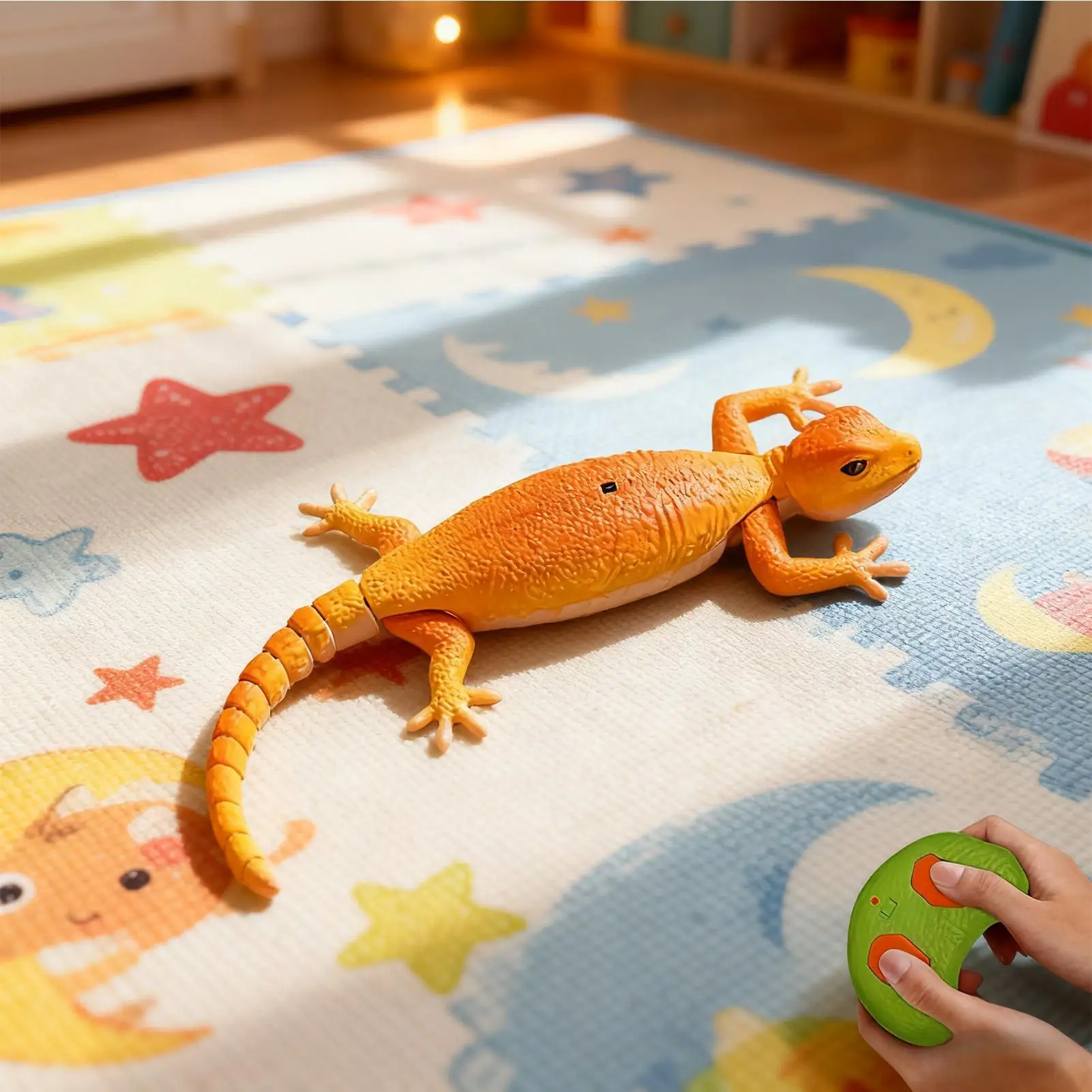 Nuevos juguetes de Control remoto recargables, Robot mecánico biónico eléctrico inteligente Gecko Crawler, escalar paredes, juguetes, regalo para niños