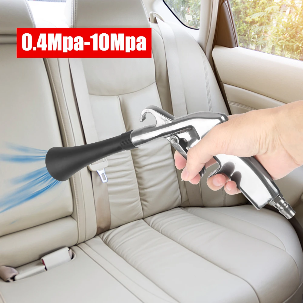 Interior Detailing Cleaning Tools 0.4Mpa-10Mpa Dry Cleaning Tornado Air Blow Car Wash Gun Auto Accessories