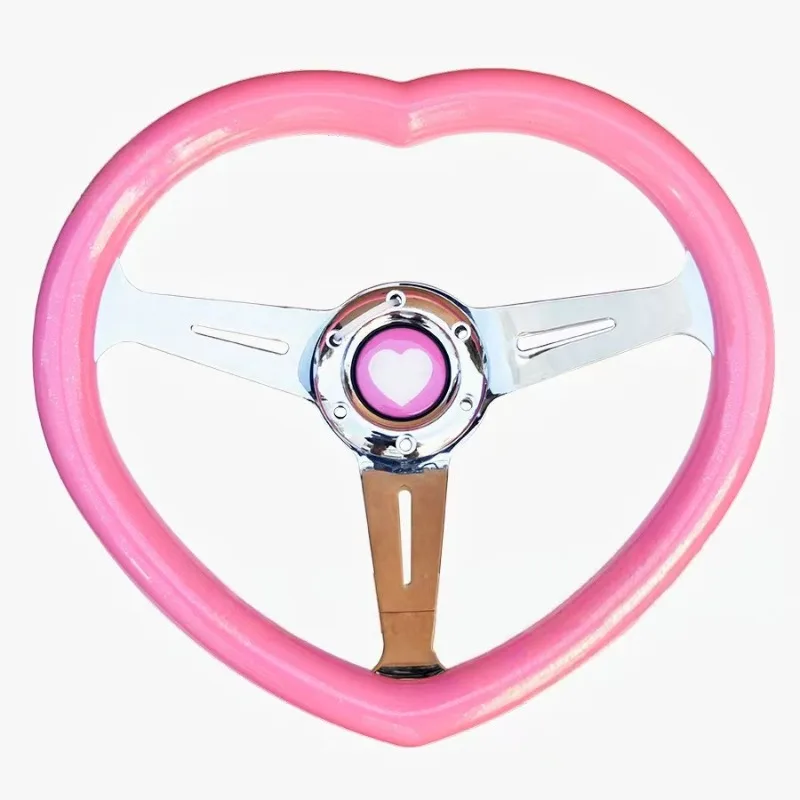 Steering wheel racing competition universal model, love steering wheel