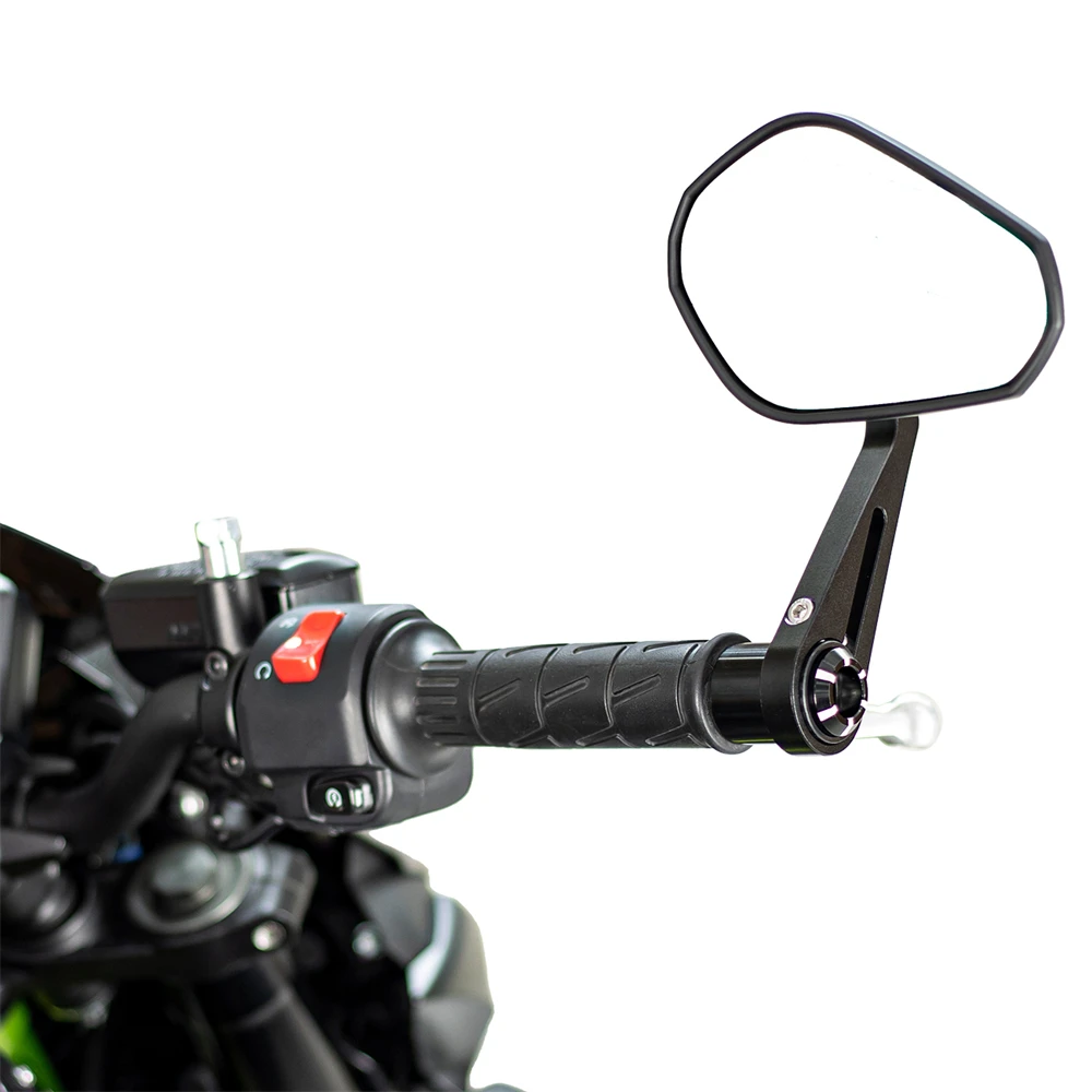 Motorcycle Handlebar Mirror For KAWASAKI Z125 Z250 Z300 Z650 Z750 Z800 Z900 Z1000 Side Mirror Bar End Mirror Rearview Mirror Kit