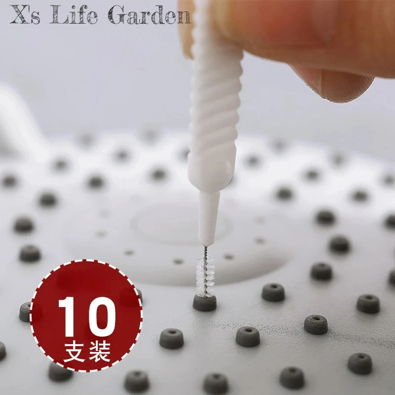 Shower Hole Cleaning Brush Faucet Gap Brush Shower Showerhead Anti-clogging Multi-functional Cleaning and Dredging Magic Device