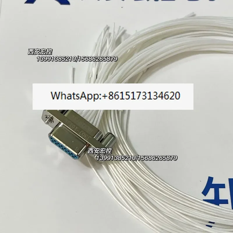 J30J Rectangular Connector 15 Pin Plug Socket Male Female Terminal Block Electrical Wire Cable Connection