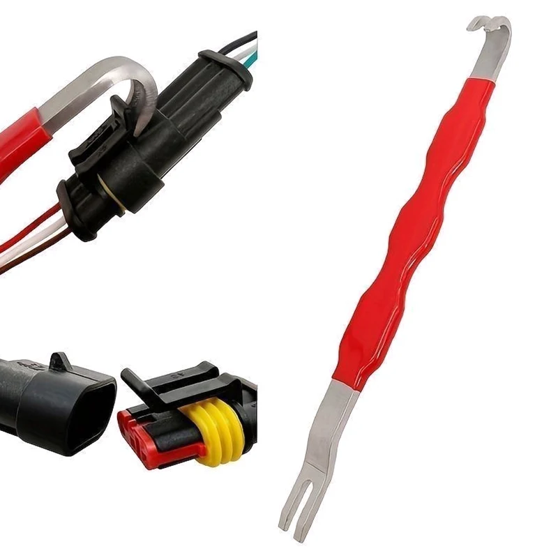 ●1Pc Automotive Electrical Terminal Connector Separator Removal Tool For Most Vehicles Car Maintenance Universal Remover Puller view 6