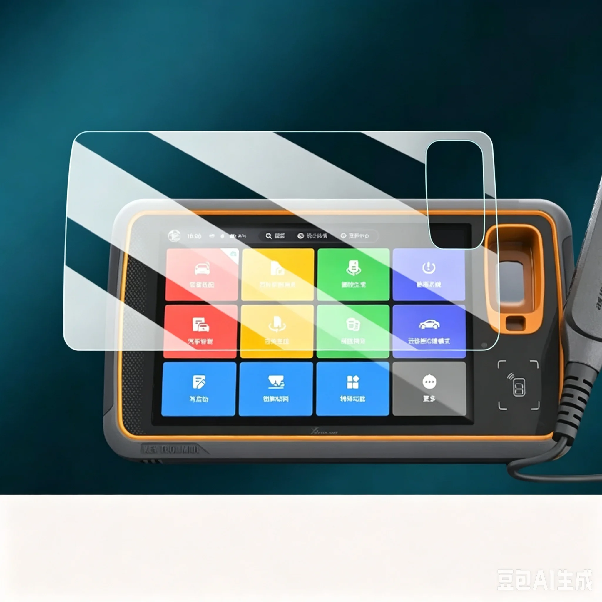 Tempered Glass film for Xhorse VVDI KEY TOOL MIDI Pad HD Screen protector