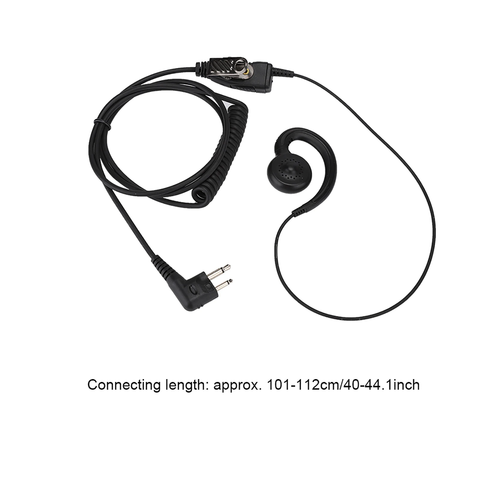 AEH3000-M1A Walkie Talkie Two Way Radio Black Headset Mic for Motorola Black Headset Walkie Talkie Headset Two Way Radio Headset