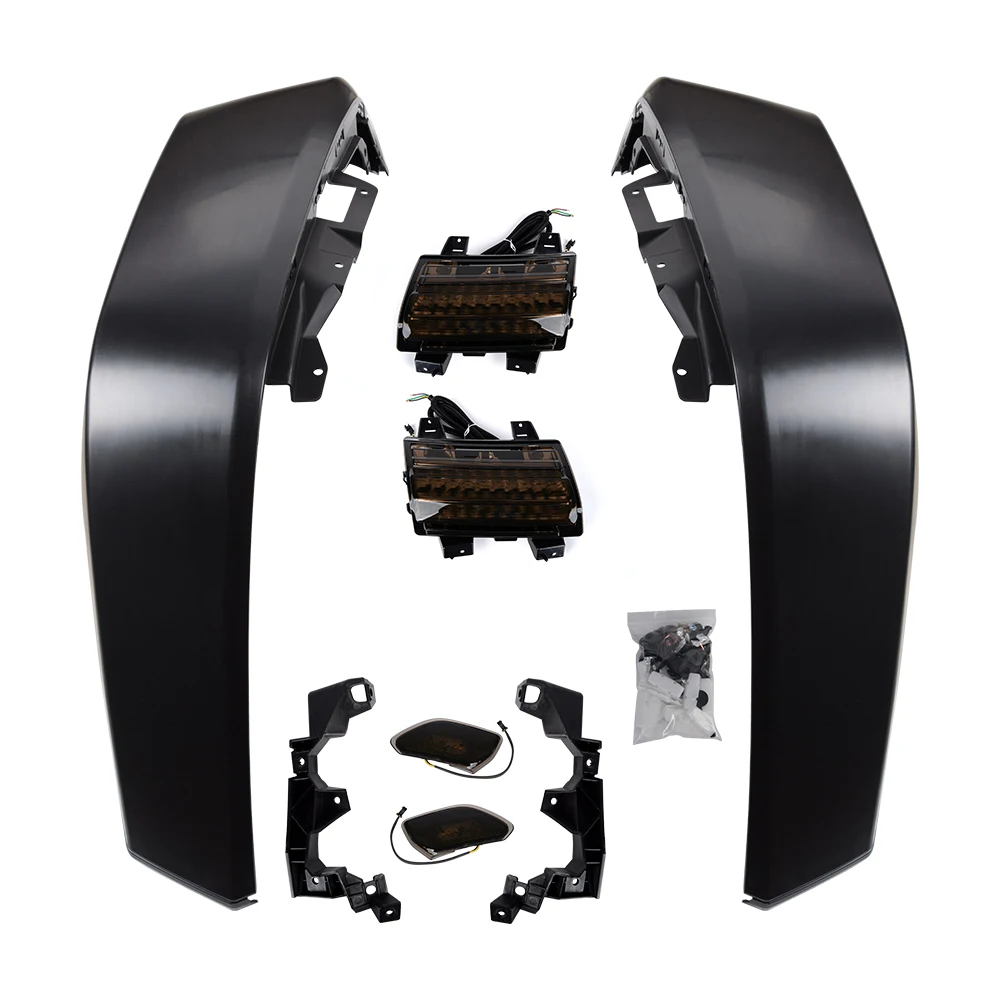 

ABS JL Style Fender Flares For Jeep Wrangler JK 07+ Upgrade JL 4x4 Accessories Maiker Manufacturer Fender Trims