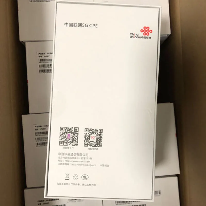 الصين Unicom VN007 + 5G CPE LTE Wifi راوتر مع فتحة بطاقة Sim في الهواء الطلق